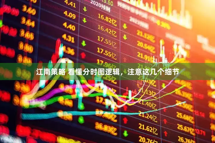 江南策略 看懂分时图逻辑，注意这几个细节